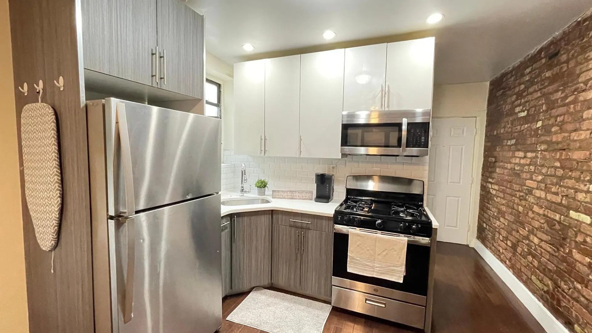 Apartament Unique Three Bedroom W/ Workspace Nowy Jork